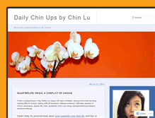 Tablet Screenshot of dailychinups.com